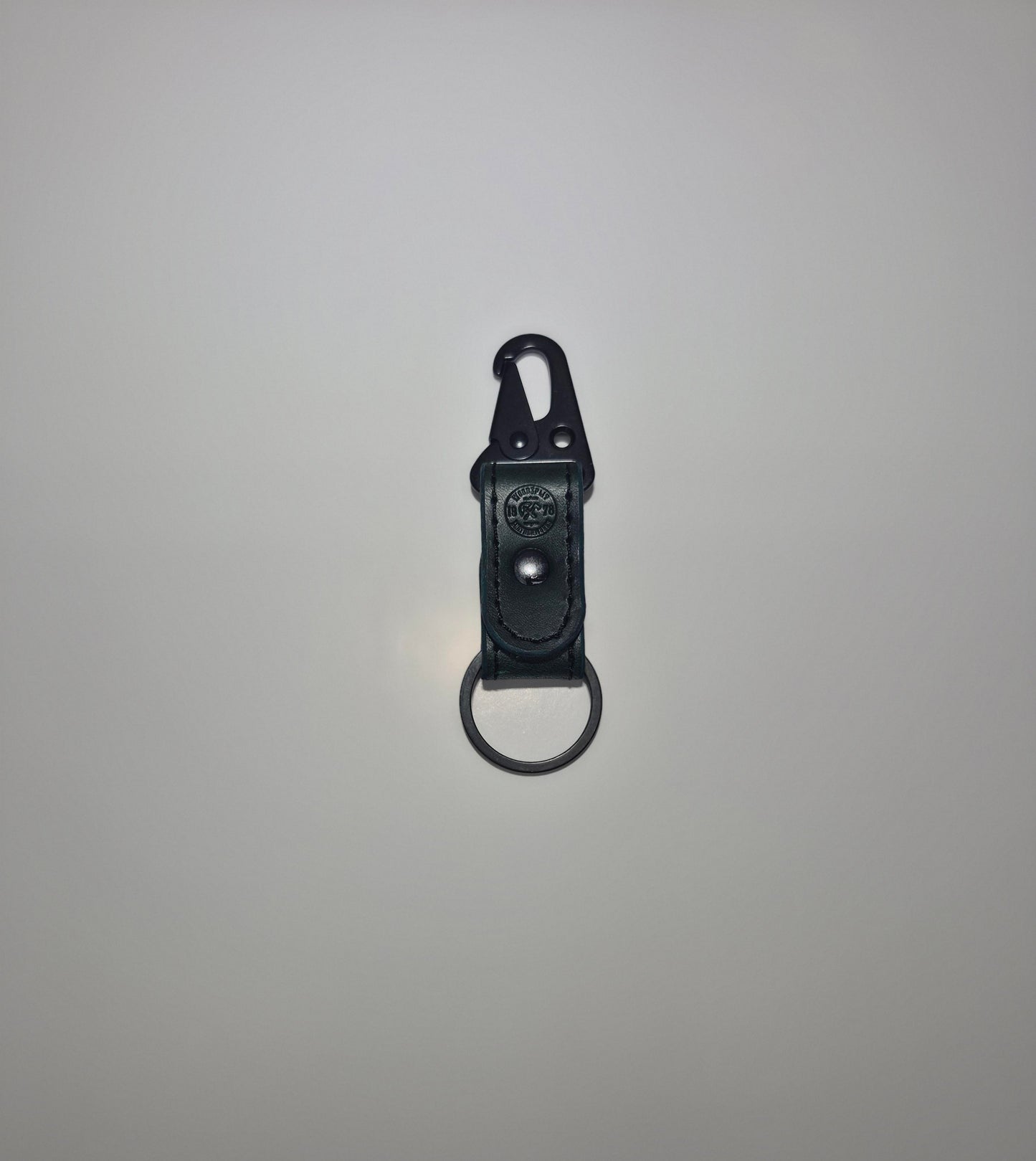 Green With Black St itching HK Keychain