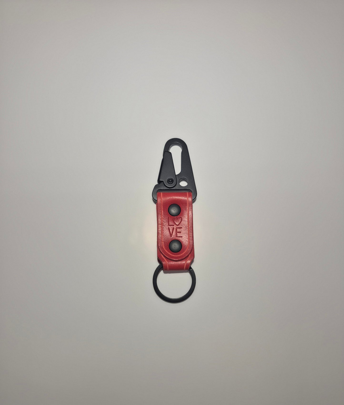 Red Long HK Keychain