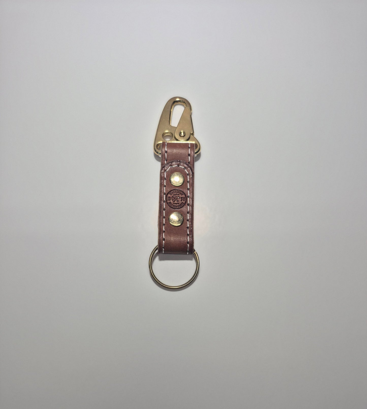 Brown Long HK Keychain
