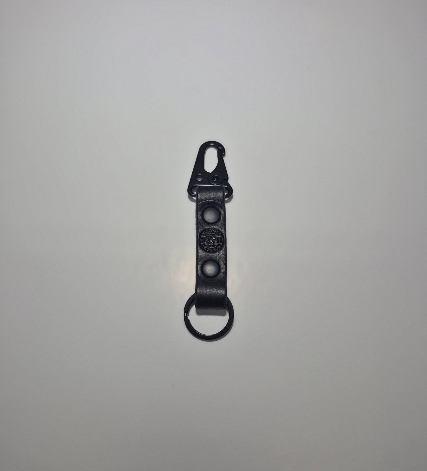 Black Skinny Long HK Keychain