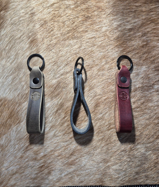 Leather Loop Keychain