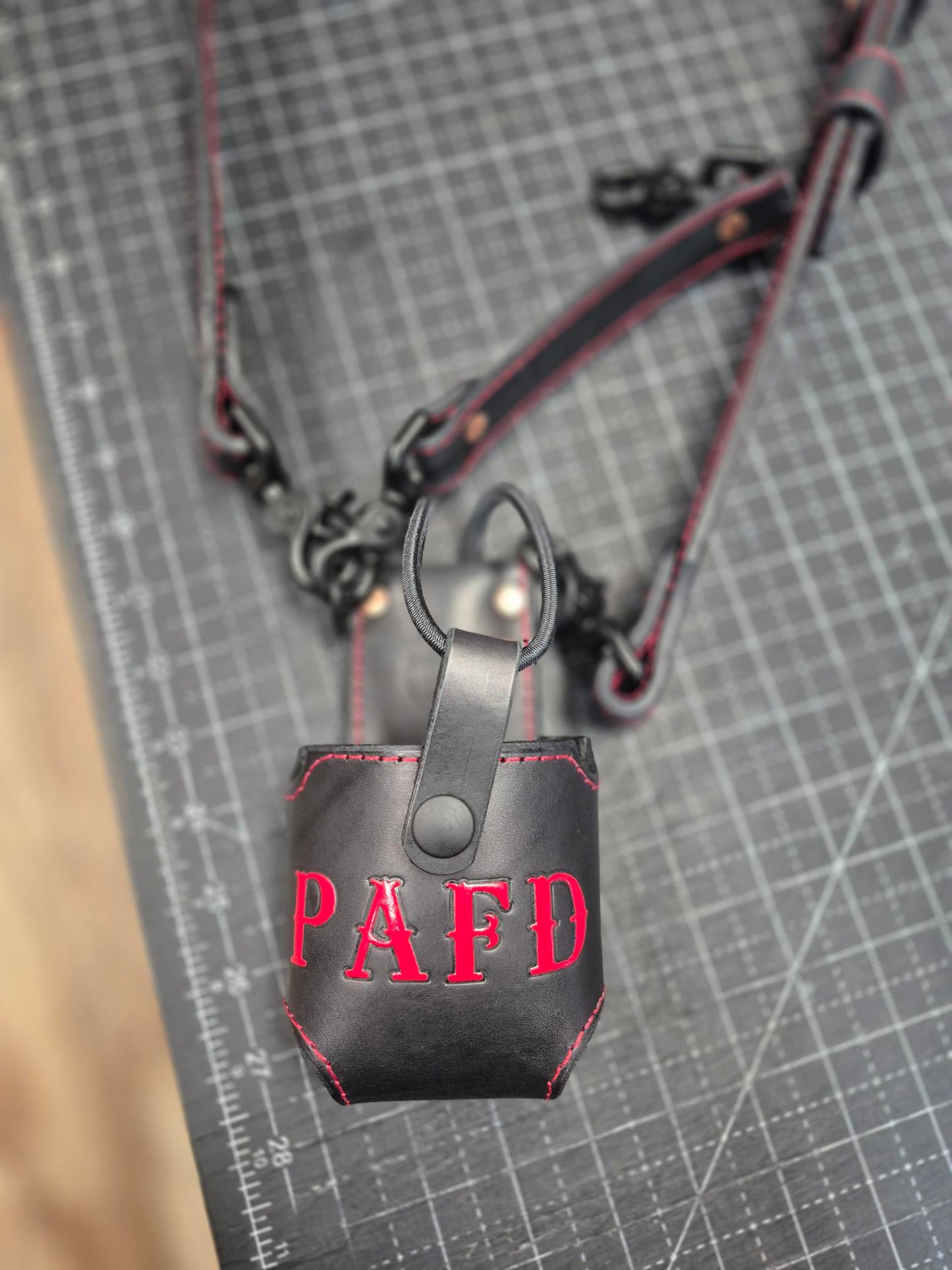 Leather Radio Holster (Black and Brown Leather Only) (Universal Size)