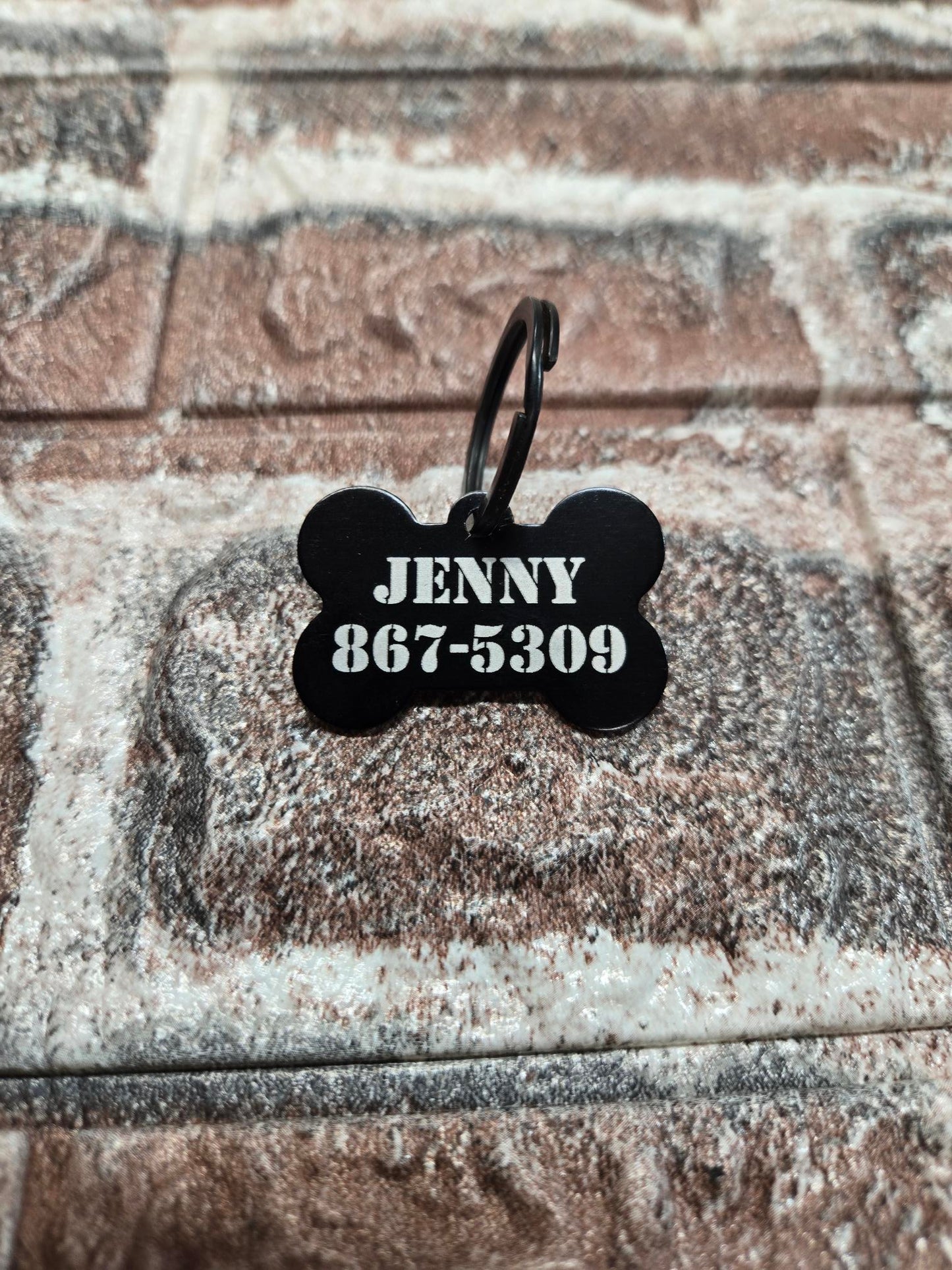 Custom Laser Engraved Dog Tag