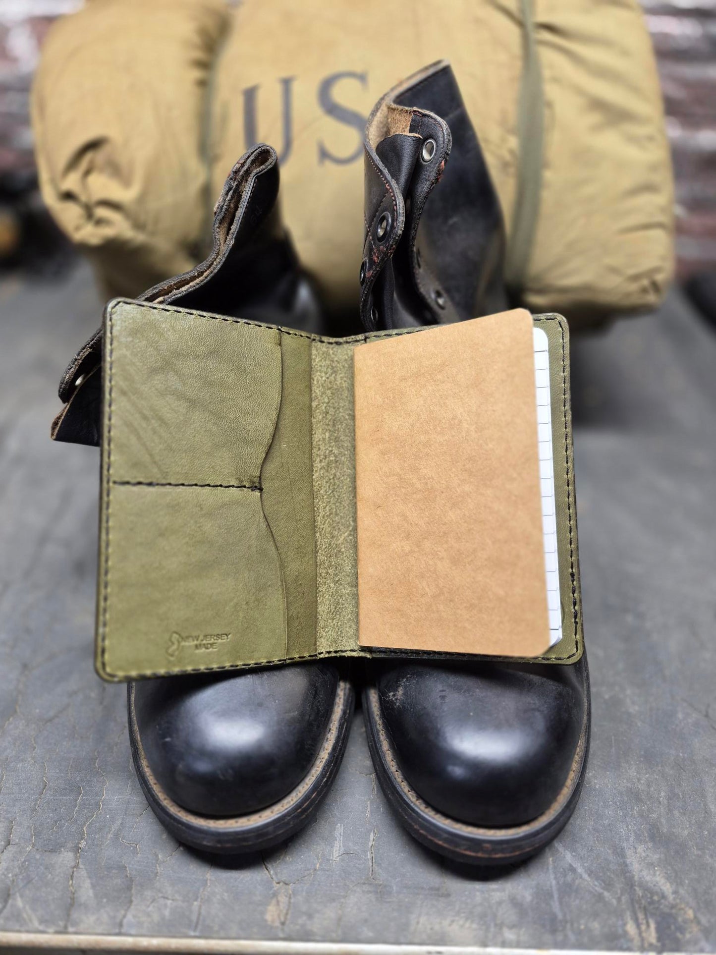 Military OD Green Field Notes
