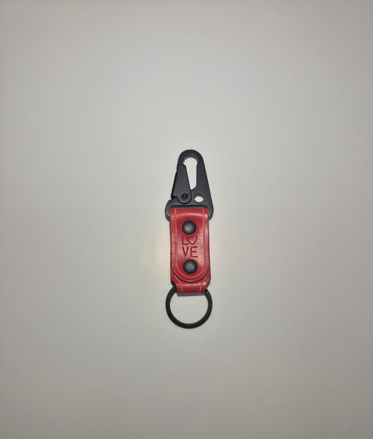 Red Long HK Keychain