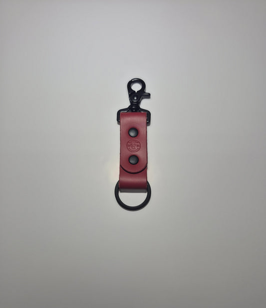Red Long Bolt Snap Keychain