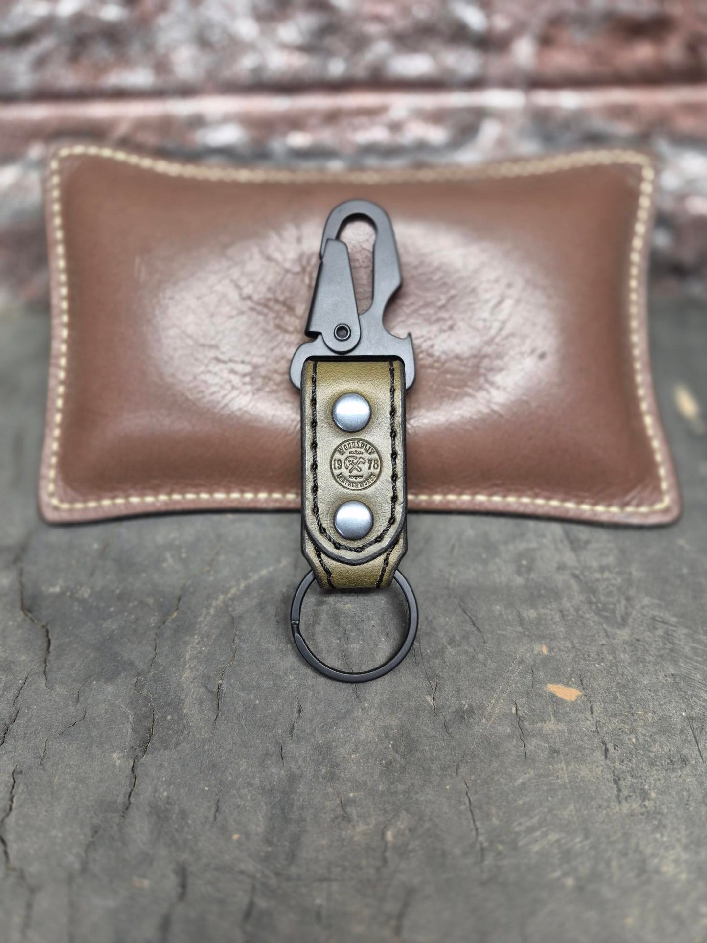 Leather Keychain (Customizable)
